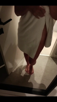 All Wet and Horny After Shower, Your Actions?