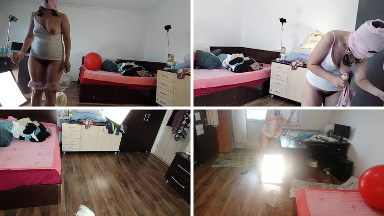 Amateur_MS: Esposa amateur chupa helado, latina peludo coño, gran culo, grandes...