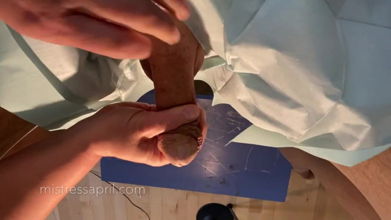 Mistress April: Dominatrix mistress April - clinical cock sewing