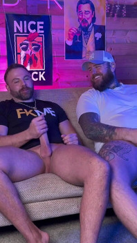 Sofa Fun with My Straight Mate