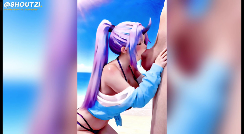 Shoutzi Anime Hentai3D Uncensored: Shion с того времени я перевоплотился как слизь, делает идеальную глубокую глотку с вашим длинным пенисом и глотает всю твою сперму