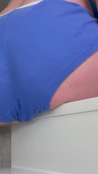 Humping Bathroom Counter in Hotel