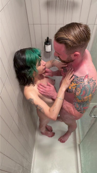 Mona Roman Shower Make Out Bts 4K
