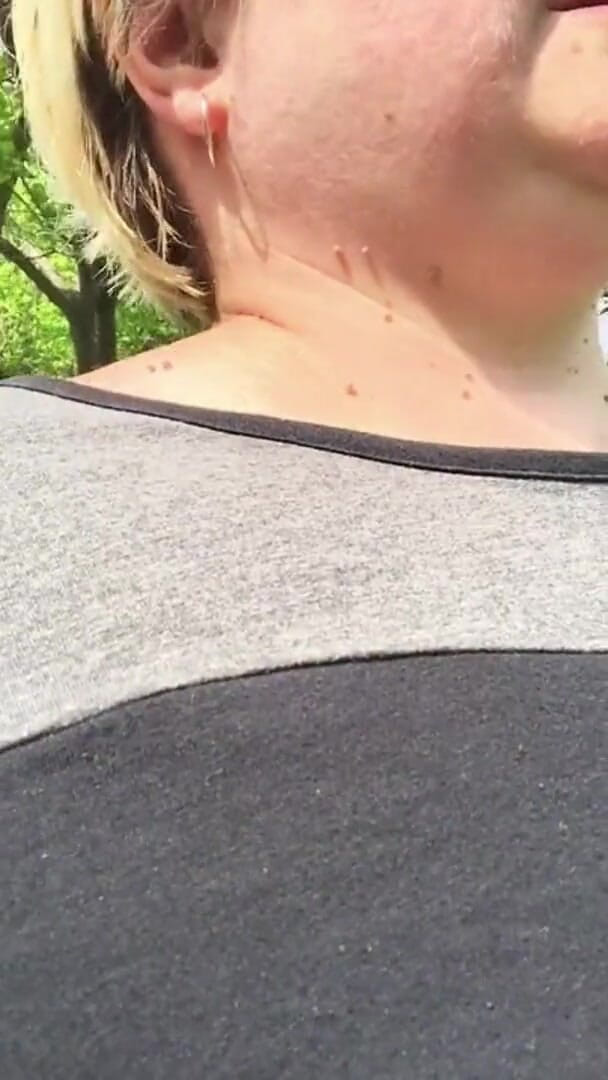 Real homemade BBW BBC porn: 大美女准备出去户外露出