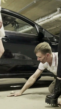 Girls in the Parking Lot