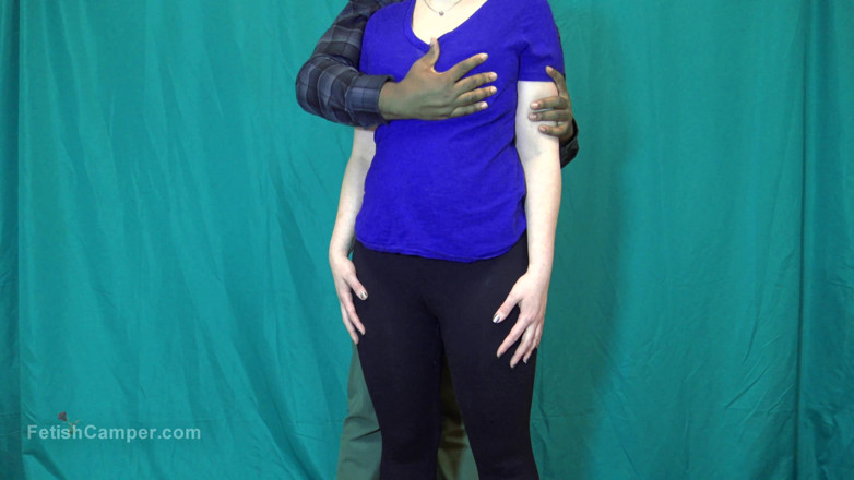 FetishCamper: Full video leggings grinding yoga pants titty touching