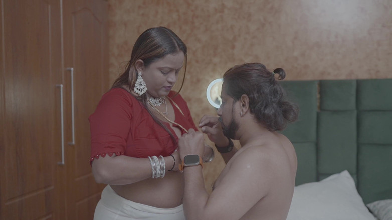 HotMaal69: Indische heiße tante verführt ihren nachbarn und bekommt großen harten...