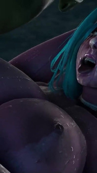 Goblins Gang Bang a Dark Elf