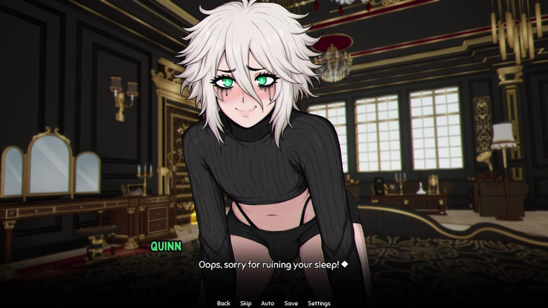 AVN teller - trans: Haunted przez Femboy # 10 - Goth Femboy Sucks My Big Cock Dry...