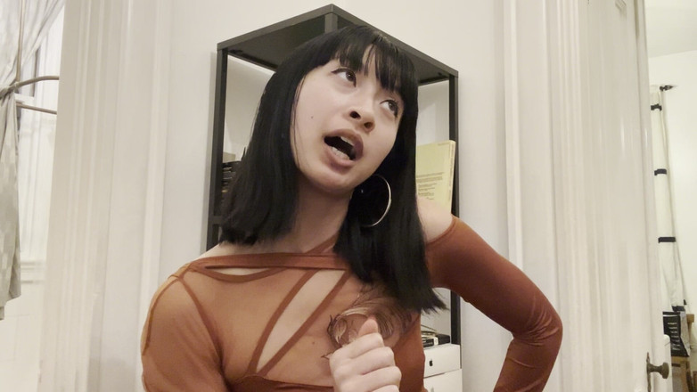 Felicity Azura: Jerk med vattenkräm