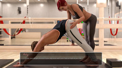Dirty GamesXxX: Beneficios de la oficina: clase de yoga con profesora sexy -...
