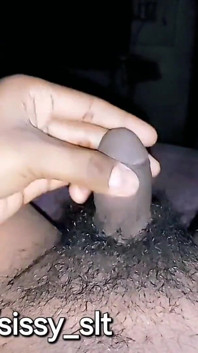 Hairy Femboy Limp Little Clitty