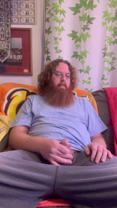 Big Baz: Ginger Cub Strips, Jacks a Cums