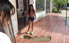 I Fuck My Sexy Neighbor When She Was Washing Her Motorcycle