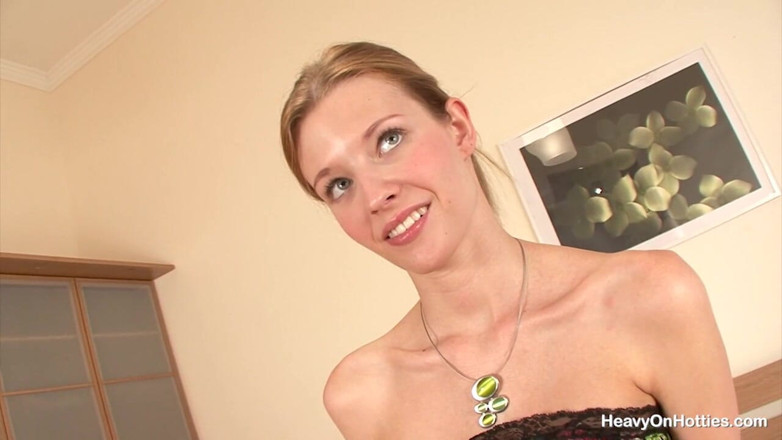 Heavy on Hotties: 18 Years Old - First Ever Porn for Lazy Goddess Angel...