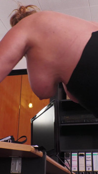 Busty German MILF Krizzi Gets Fucked in Her Office by a Toyboy Job Applicant