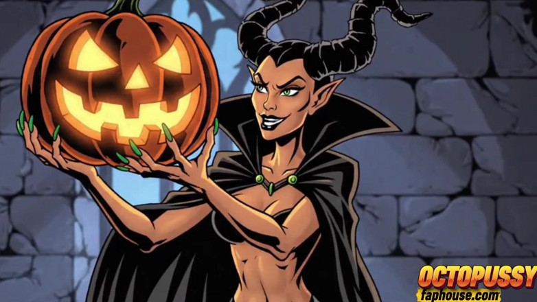 Octopussy Lovers Club: Zmysłowy maleficent: kreskówka