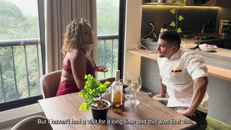 Carla Morelli: MILF eboni panas yang bengkung ditanam untuk pertemuannya dan mengongkek...