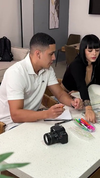 Colombian Model Seduces Her College Classmate - Luna Vitaler & Max Betancur