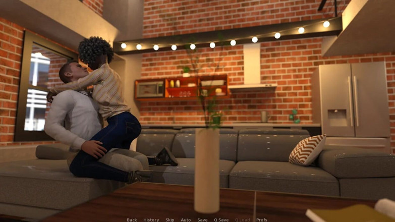 XXX Games Bunk: Weekend Lollygagging - Gameplay - Roleplay - Ebony Teen Gives Blowjob and Pussy...