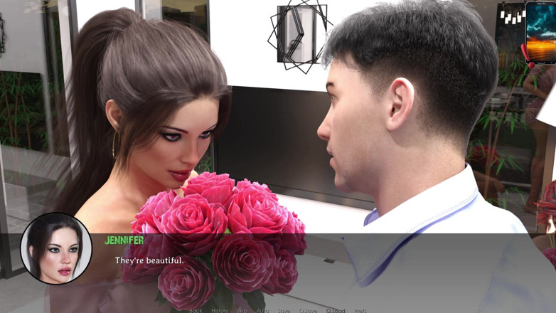 3D Cartoon Porn: Реюньйон 60 - Джон дарує сексуальну білизну Дженніфер, Хлої, Мері та Лізі