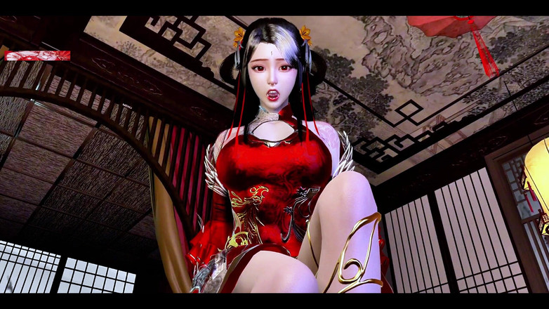 X Hentai: Soubory bohyně Září: Animovaná kráska čeká - 3D animace Hentai