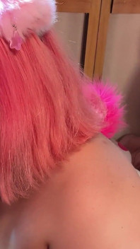 POV: vaše křivky puppygirl GF je hladová po vašem Boneru