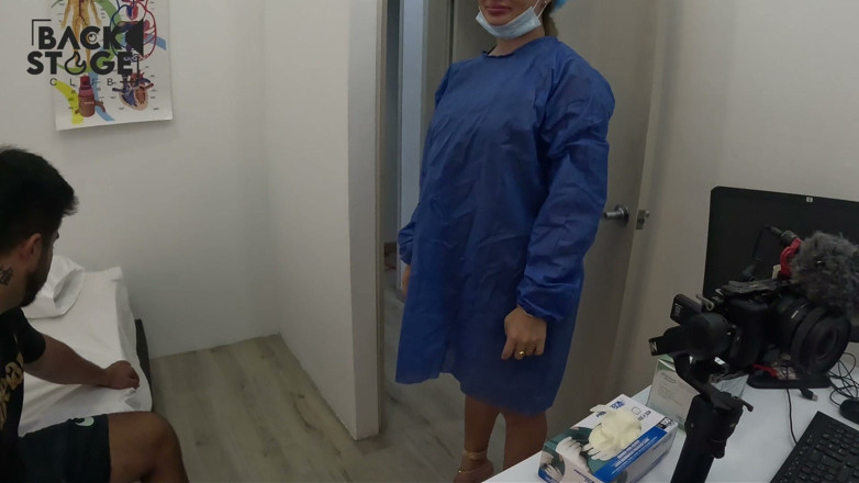 LustHub: Behind the Scenes in Nurse Video with Karen Sleent and...