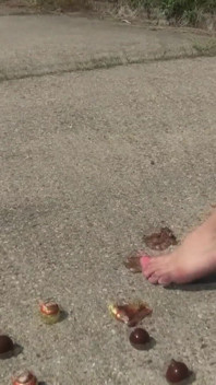 Crushing Girl Outdoor Chocolate Soles