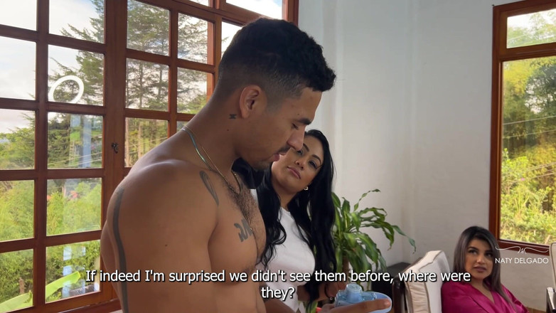 Naty Delgado: Sousedka, chceme, abys nás vycvičil, ten velký penis nás oba...