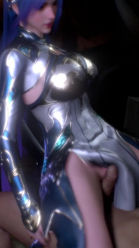 3D Big Boobs Cosplay Babe Wearing Hot Dress Got Fucked so Hard