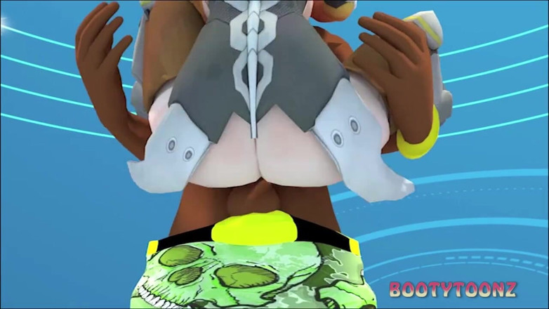 Back Alley Toonz: Interracial gran polla para la tetona Mercy