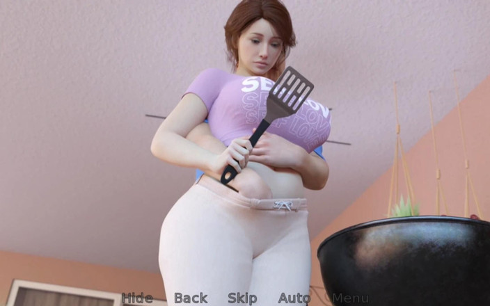 Q Boy: Arka bahçede orta yaşlı seksi kadınla romantizm - kalp sorunları - ep46