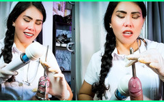 DominaFireOfficial: Sadistic Nurse 3 - Sounding CBT