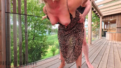 Projectsexdiary: Mujer Curvilínea Con Vestido De Leopardo Tiene Sexo Arriesgado En...