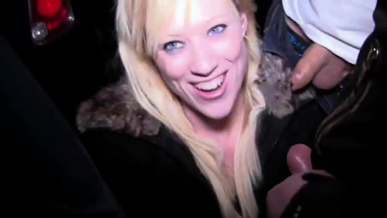 Creampie Clinic: Doggers Blast Big Nipple Blonde Slut