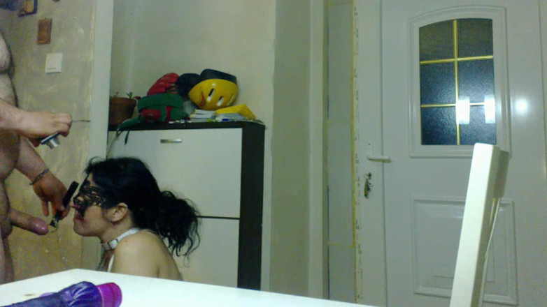 Toilet Mommy: Madura esposa fode na cara